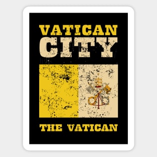 Flag of Vatican City Magnet